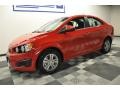 2012 Victory Red Chevrolet Sonic LT Sedan  photo #22