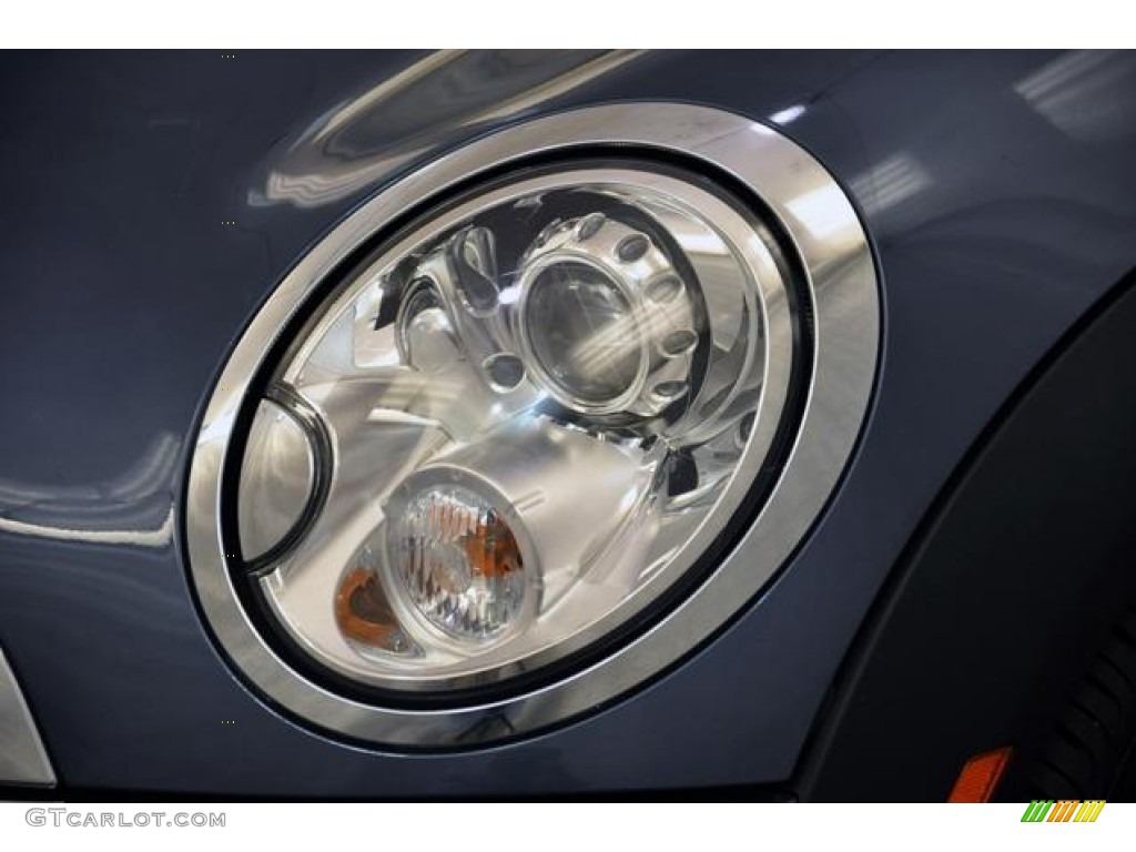 2009 Cooper S Convertible - Horizon Blue / Black/Grey photo #12