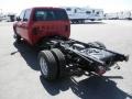 2012 Fire Red GMC Sierra 3500HD SLE Crew Cab 4x4 Dually Chassis  photo #17