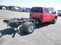 Fire Red - Sierra 3500HD SLE Crew Cab 4x4 Dually Chassis Photo No. 24