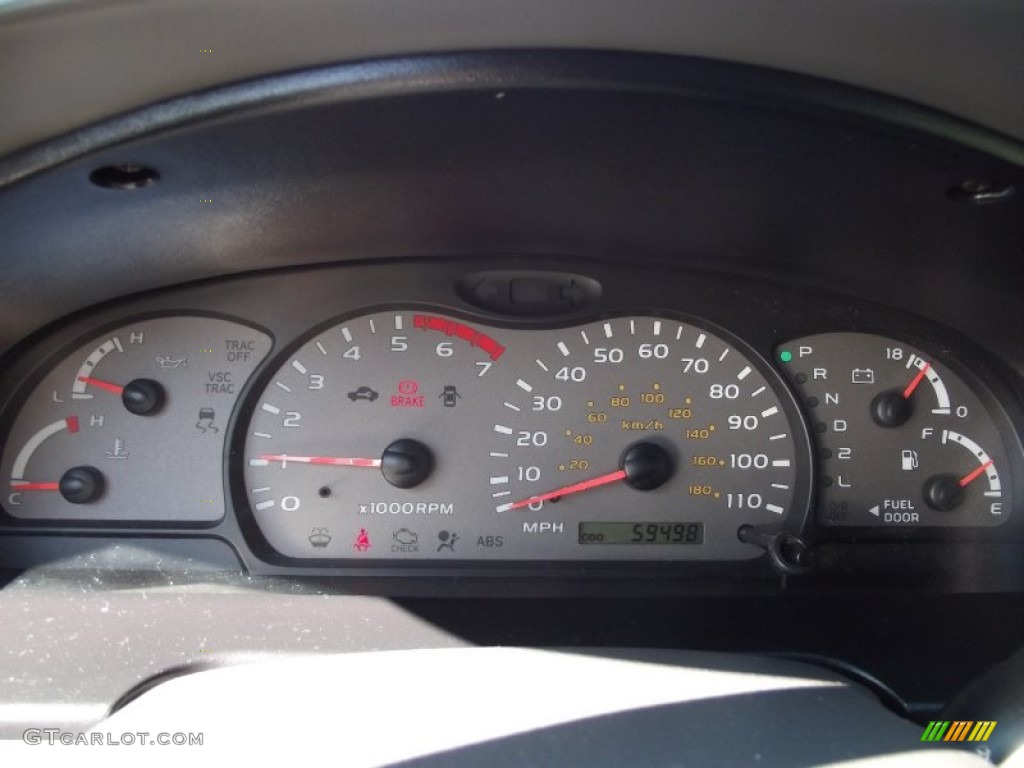 2004 Toyota Sequoia Limited Gauges Photo #64065530