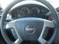 Ebony 2012 GMC Yukon XL 2500 SLT 4x4 Steering Wheel