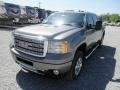 2012 Steel Gray Metallic GMC Sierra 3500HD Denali Crew Cab 4x4  photo #3