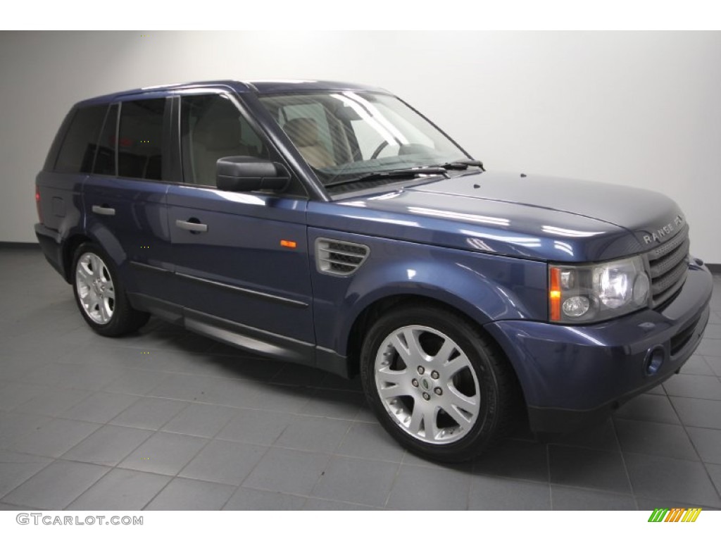 2006 Range Rover Sport HSE - Cairns Blue Metallic / Alpaca Beige photo #1