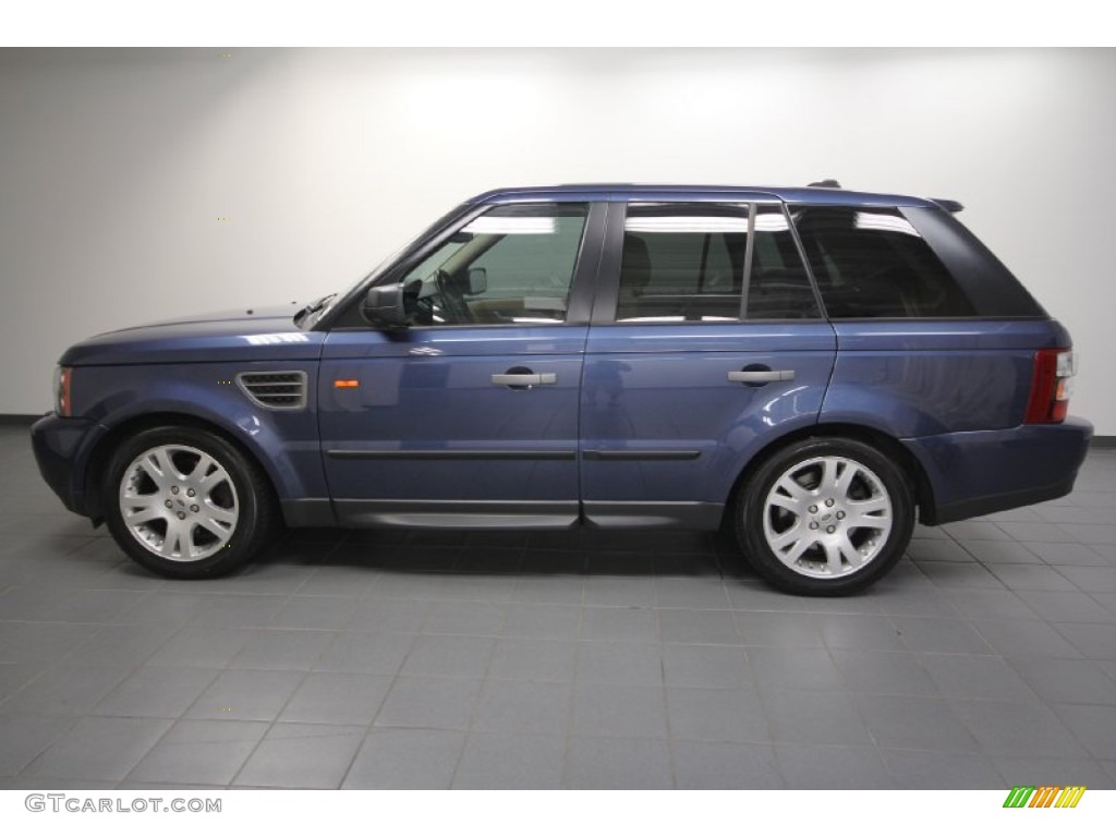 2006 Range Rover Sport HSE - Cairns Blue Metallic / Alpaca Beige photo #2