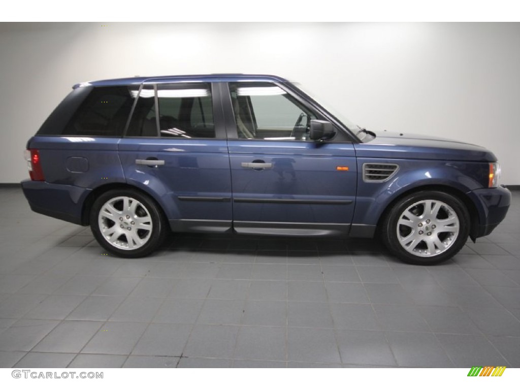 2006 Range Rover Sport HSE - Cairns Blue Metallic / Alpaca Beige photo #7