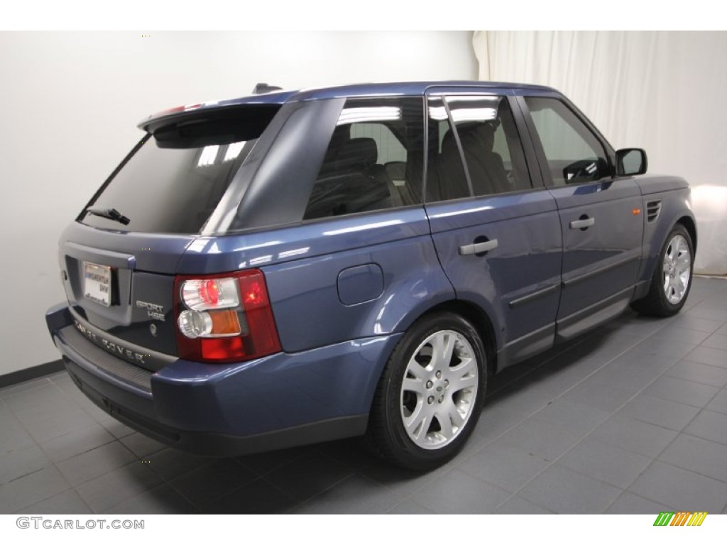 2006 Range Rover Sport HSE - Cairns Blue Metallic / Alpaca Beige photo #12