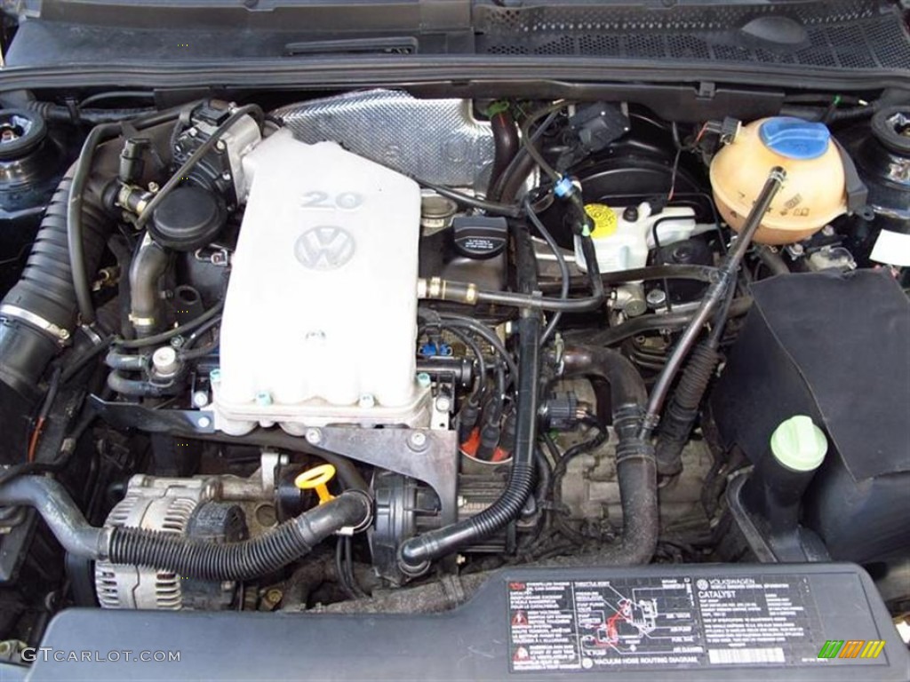2002 Volkswagen Cabrio GL 2.0 Liter SOHC 8-Valve 4 Cylinder Engine Photo #64067756