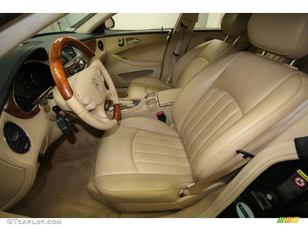 Cashmere Beige Interior 2006 Mercedes-Benz CLS 500 Photo #64067912