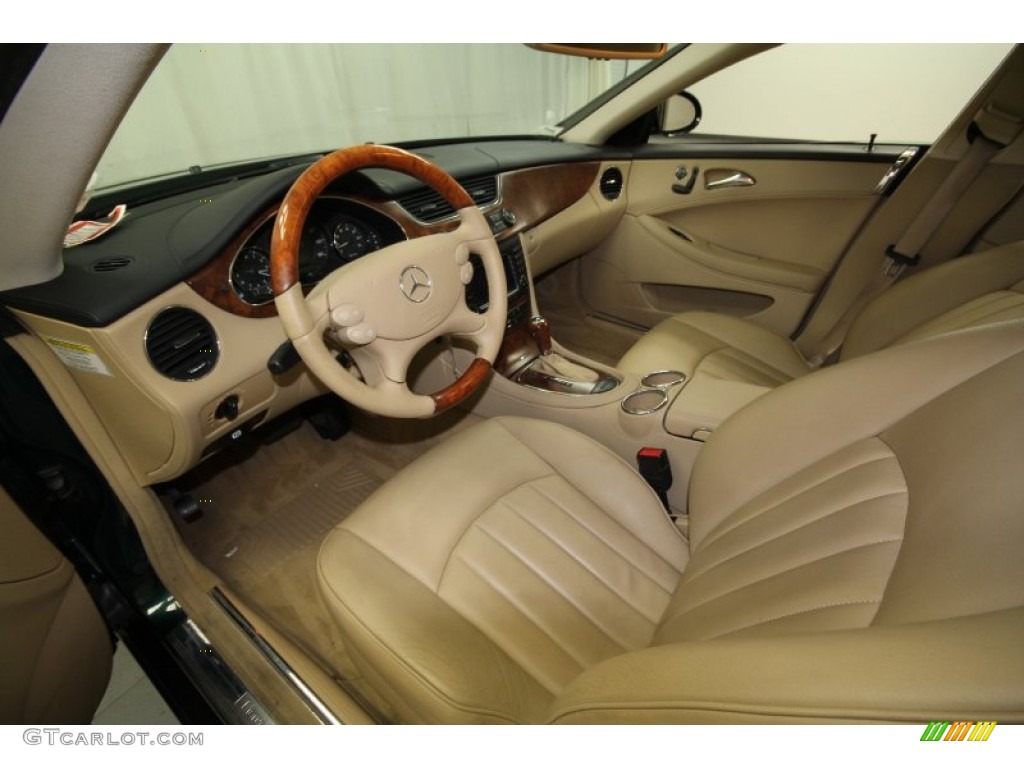 Cashmere Beige Interior 2006 Mercedes-Benz CLS 500 Photo #64067985