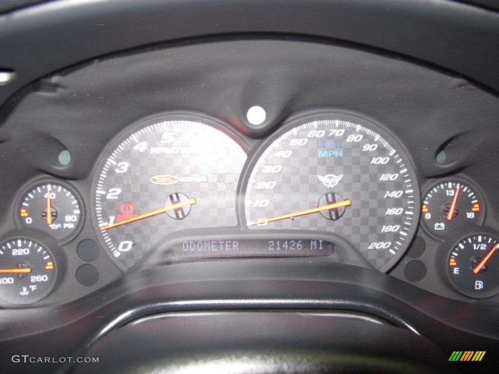 2001 Chevrolet Corvette Z06 Gauges Photo #64068074