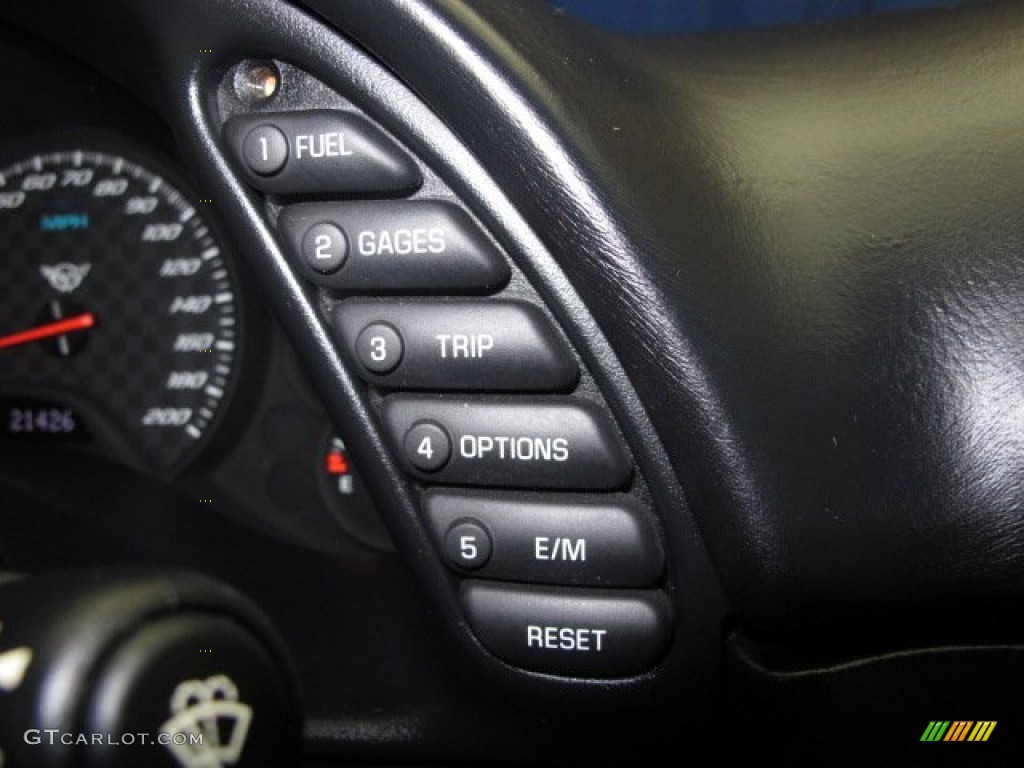 2001 Chevrolet Corvette Z06 Controls Photo #64068107