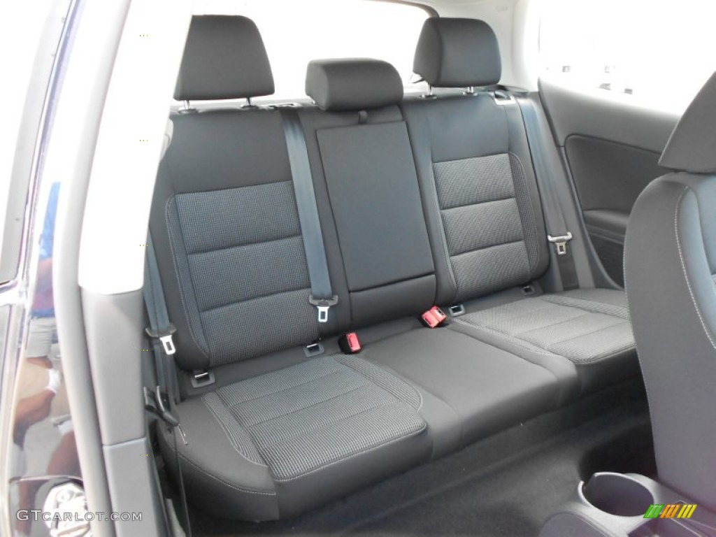 Titan Black Interior 2012 Volkswagen Golf 2 Door Photo #64071032