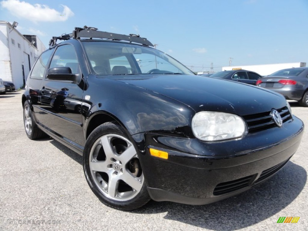 2001 GTI GLS - Black / Black photo #1