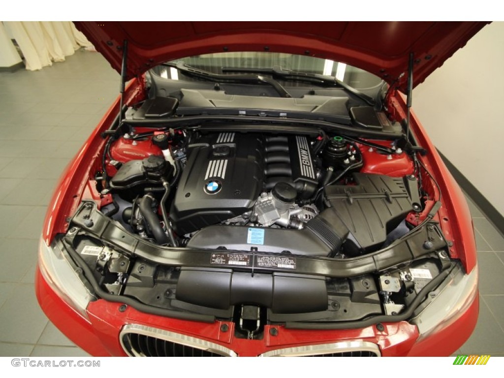 2009 3 Series 328i Sedan - Crimson Red / Oyster Dakota Leather photo #37