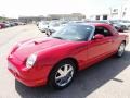 2002 Torch Red Ford Thunderbird Premium Roadster  photo #2