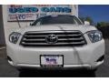 2009 Blizzard White Pearl Toyota Highlander V6  photo #2