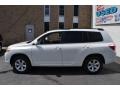 2009 Blizzard White Pearl Toyota Highlander V6  photo #3