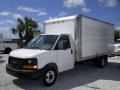 Summit White 2005 GMC Savana Cutaway 3500 Commercial Moving Truck Exterior