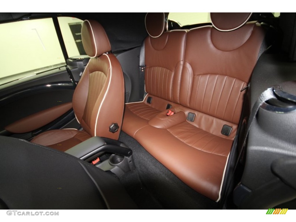 2012 Mini Cooper John Cooper Works Convertible Rear Seat Photo #64072746