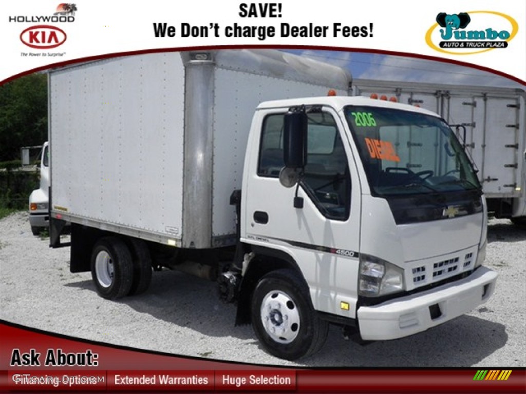 2006 W Series Truck W4500 Commercial Moving Truck - White / Gray photo #1