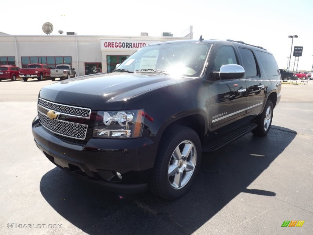 Black Chevrolet Suburban