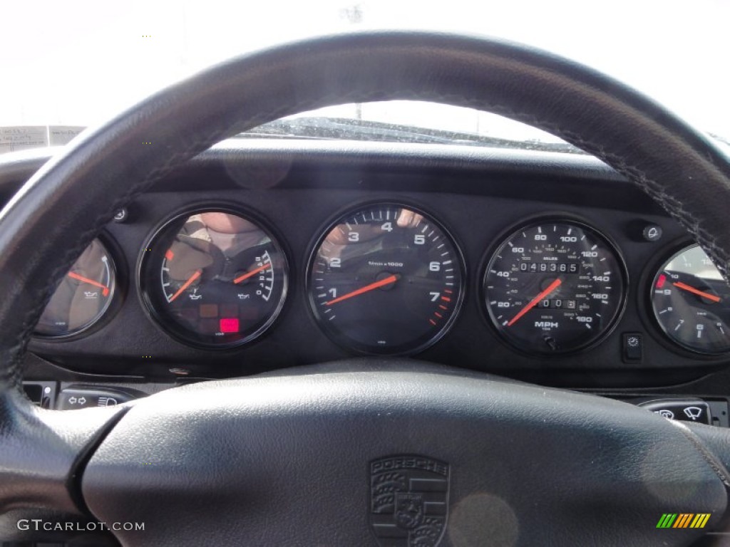 1998 Porsche 911 Carrera Cabriolet Gauges Photo #64074182