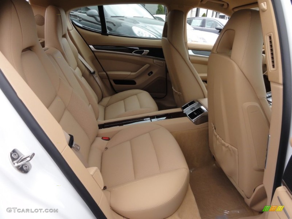 Luxor Beige Interior 2012 Porsche Panamera S Hybrid Photo #64074977