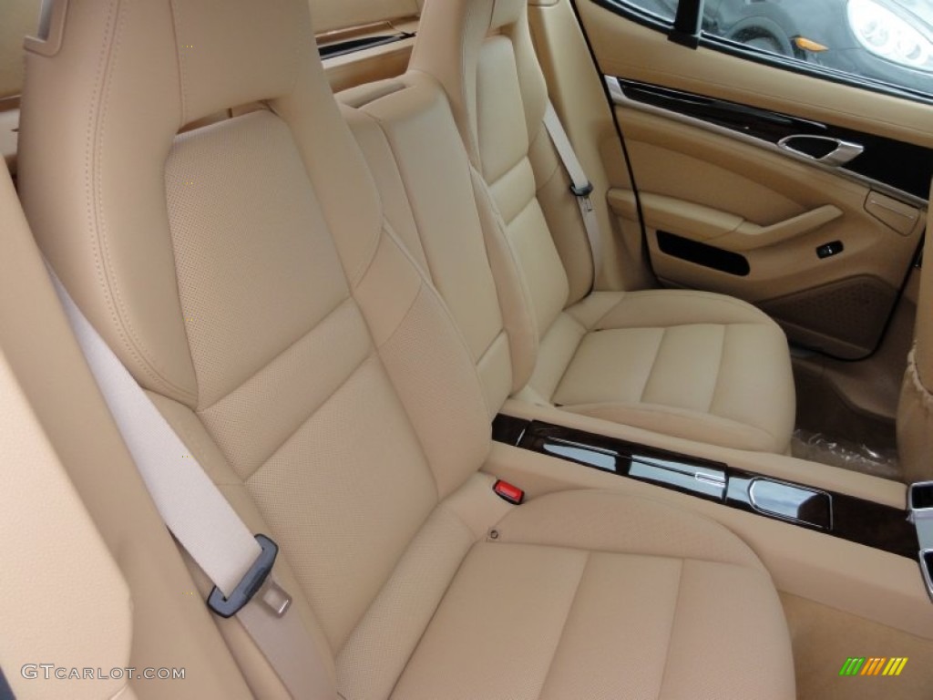 Luxor Beige Interior 2012 Porsche Panamera S Hybrid Photo #64074985