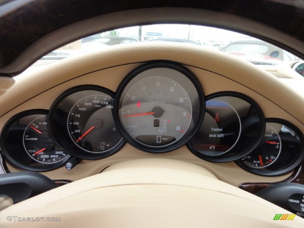 2012 Porsche Panamera S Hybrid Gauges Photo #64075106