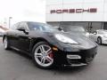 Black 2011 Porsche Panamera Turbo Exterior