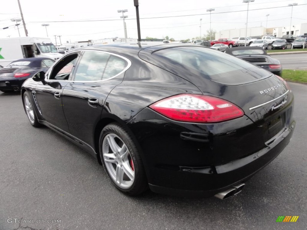 Black 2011 Porsche Panamera Turbo Exterior Photo #64075214