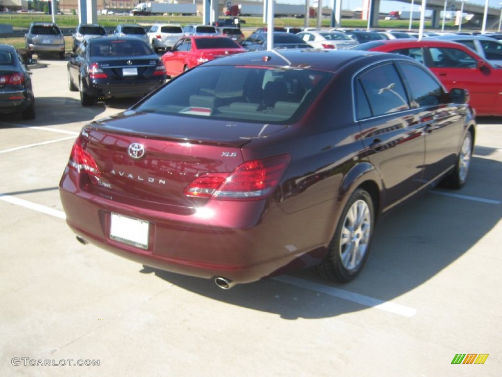 2009 Avalon XLS - Cassis Red Pearl / Light Gray photo #1