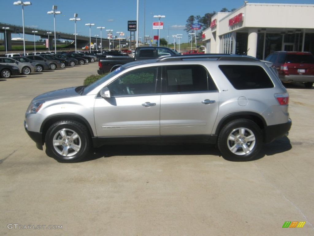 2007 Acadia SLT - Liquid Silver Metallic / Titanium photo #2