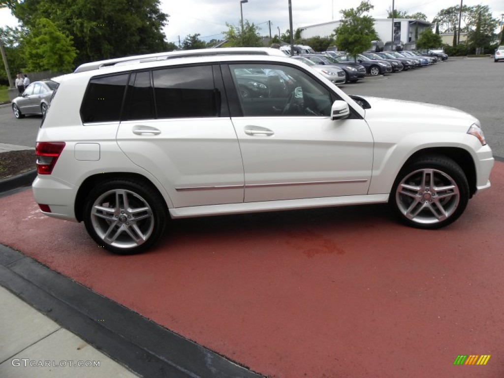 2012 GLK 350 - Diamond White Metallic / Almond/Black photo #13