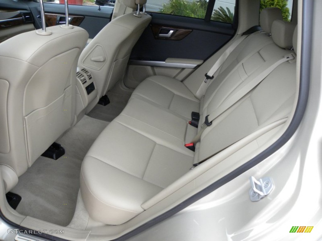 Almond/Black Interior 2012 Mercedes-Benz GLK 350 Photo #64076499