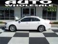 2010 White Platinum Tri-coat Metallic Ford Fusion SEL  photo #1