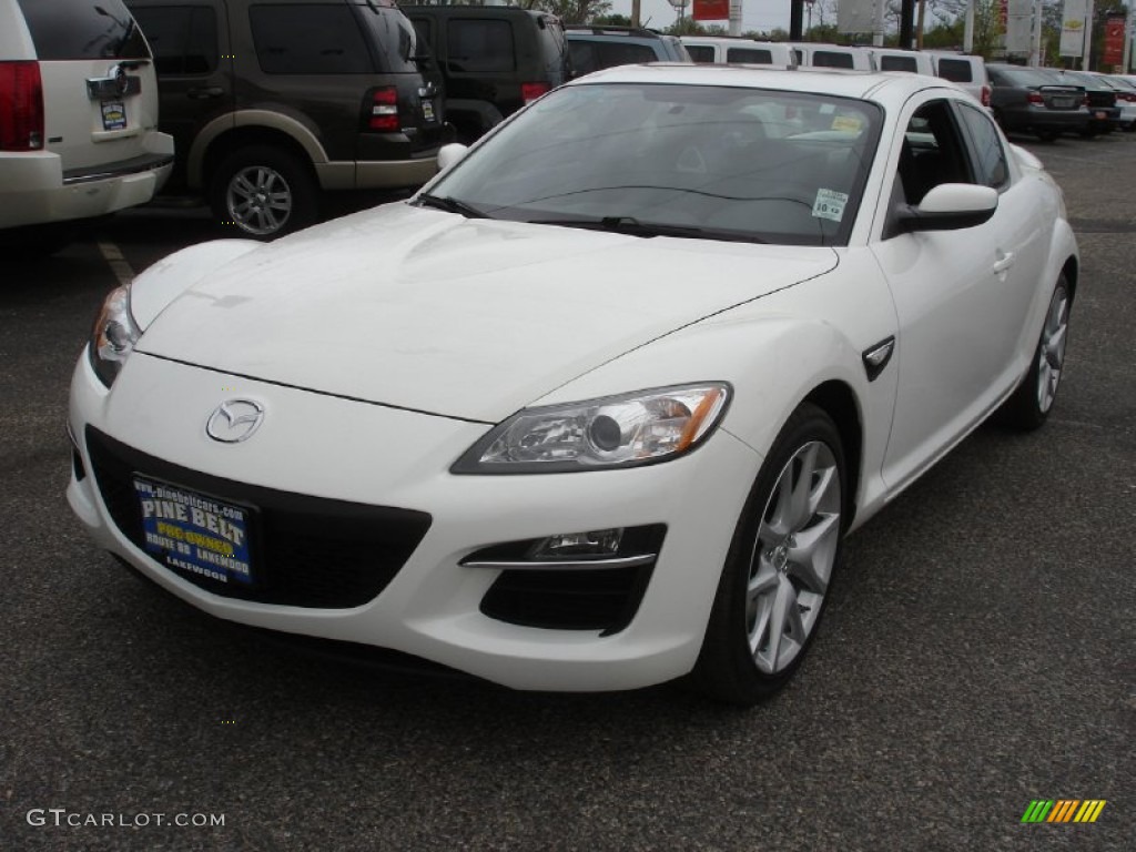 2009 RX-8 Touring - Crystal White Pearl / Black photo #1