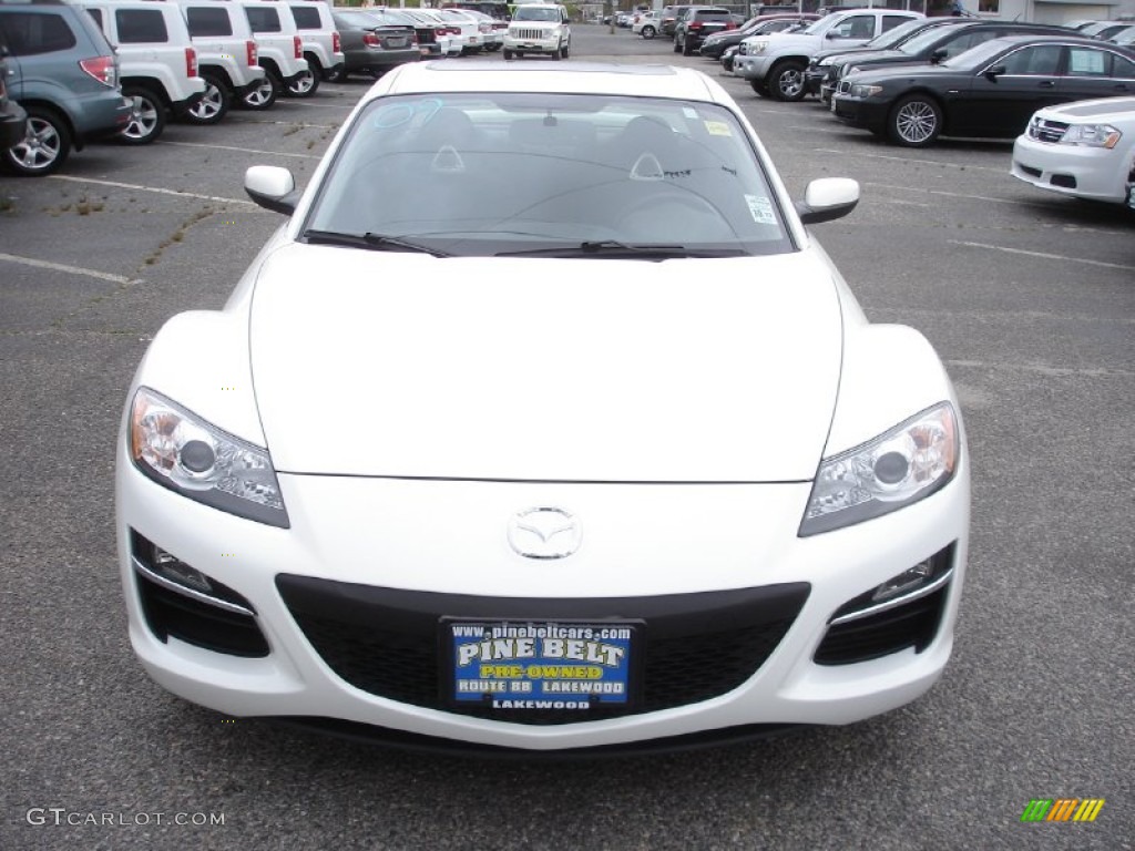 2009 RX-8 Touring - Crystal White Pearl / Black photo #2