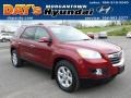 2010 Red Jewel Saturn Outlook XE AWD  photo #1