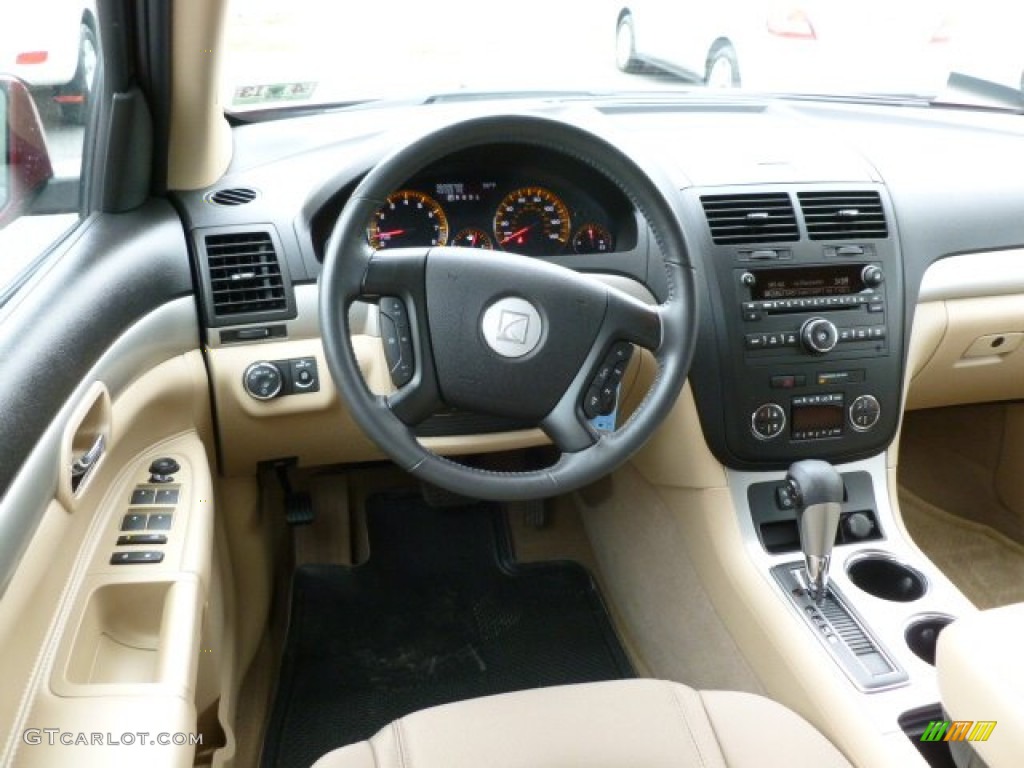 2010 Saturn Outlook XE AWD Tan Dashboard Photo #64077400