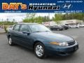 2002 Medium Blue Saturn L Series L200 Sedan  photo #1