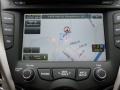 2012 Hyundai Veloster Black/Red Interior Navigation Photo