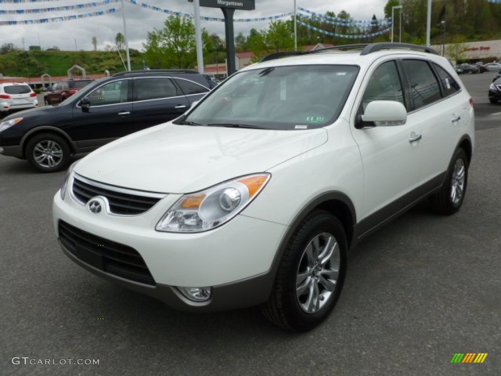 Stone White 2012 Hyundai Veracruz Limited AWD Exterior Photo #64078925