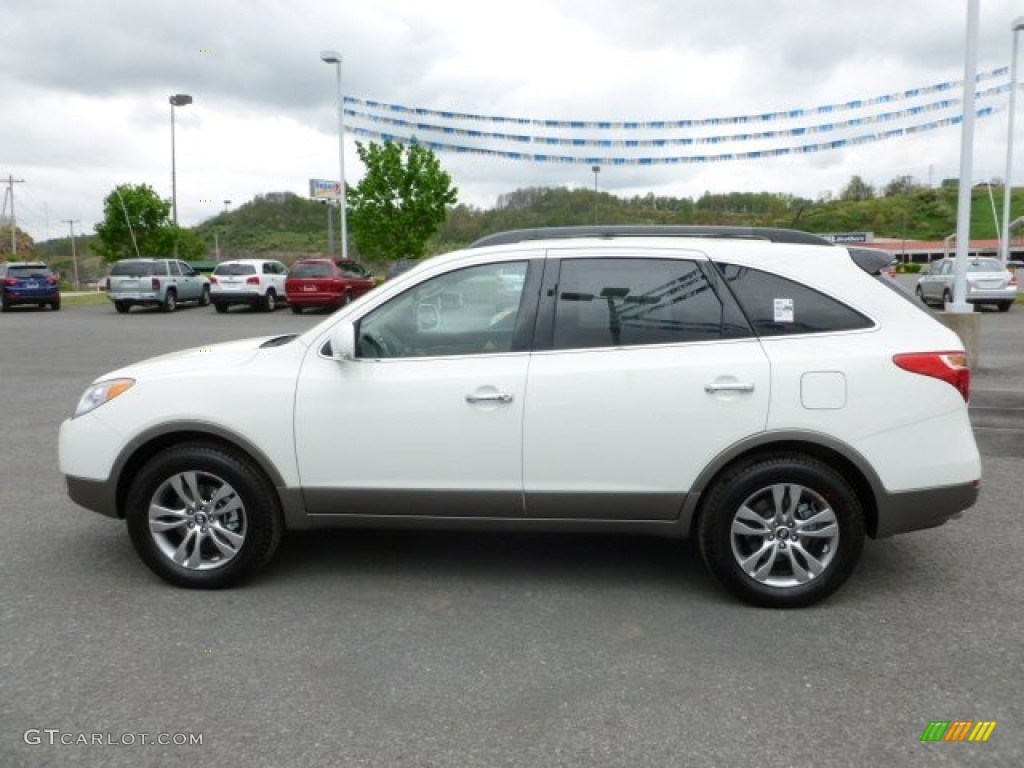 Stone White 2012 Hyundai Veracruz Limited AWD Exterior Photo #64078934