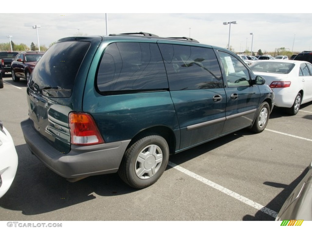 2001 Windstar LX - Emerald Green Metallic / Medium Graphite photo #2