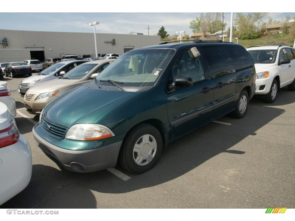 2001 Windstar LX - Emerald Green Metallic / Medium Graphite photo #4