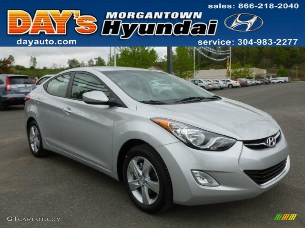 2012 Elantra GLS - Silver / Gray photo #1