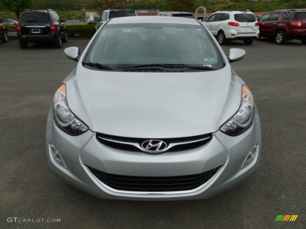 2012 Elantra GLS - Silver / Gray photo #2