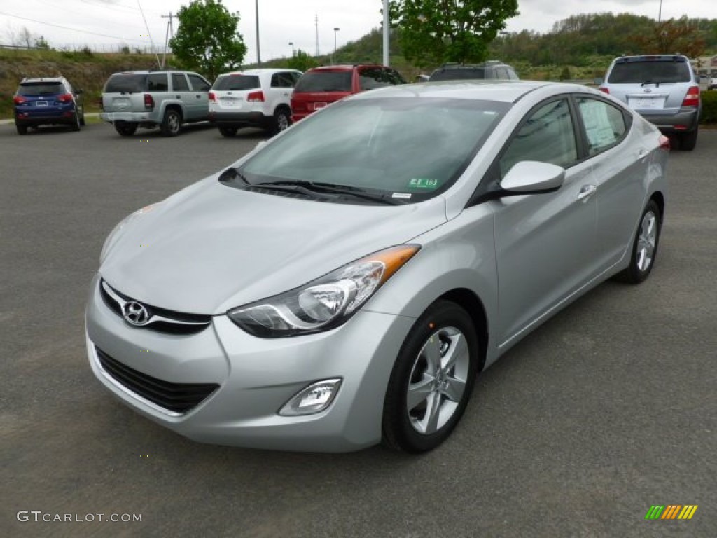 2012 Elantra GLS - Silver / Gray photo #3